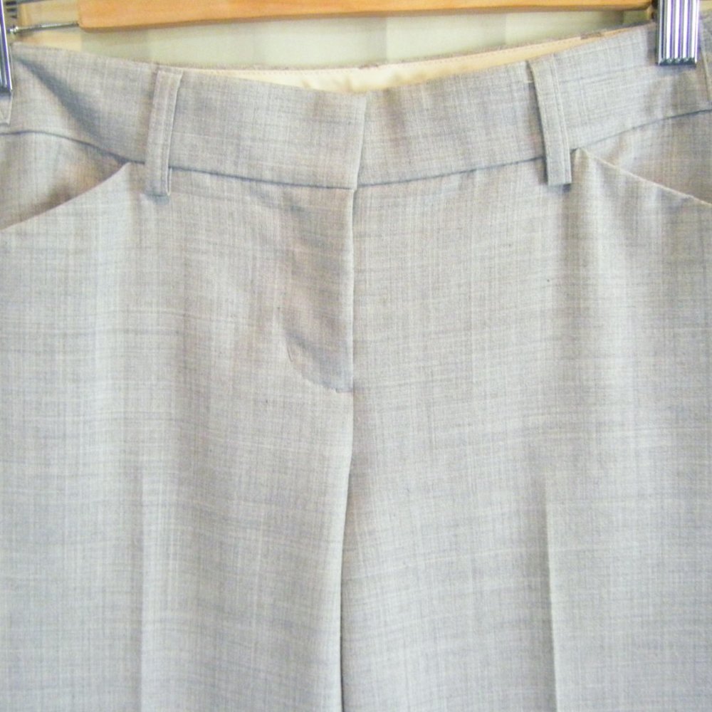 Express Design Studio Editor Gray Wide Leg Slacks - Picture 2 of 7